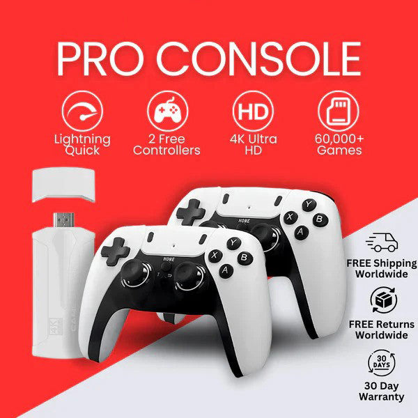 Zoura -CONSOLE WIRELESS 60,000+ LICENSED GAMES + 2 FREE CONTROLLERS